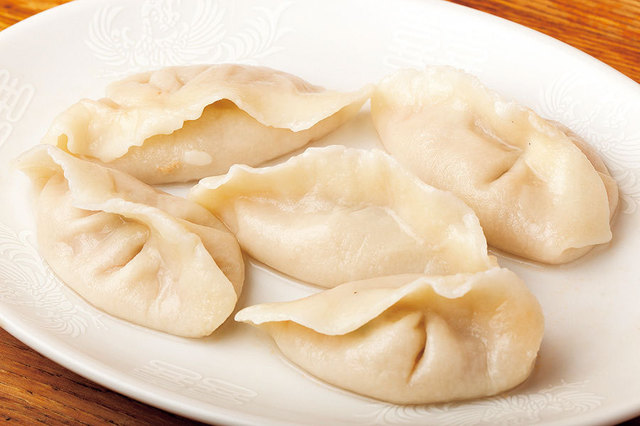 哈爾濱餃子　 トマト水餃子（5個）　400円