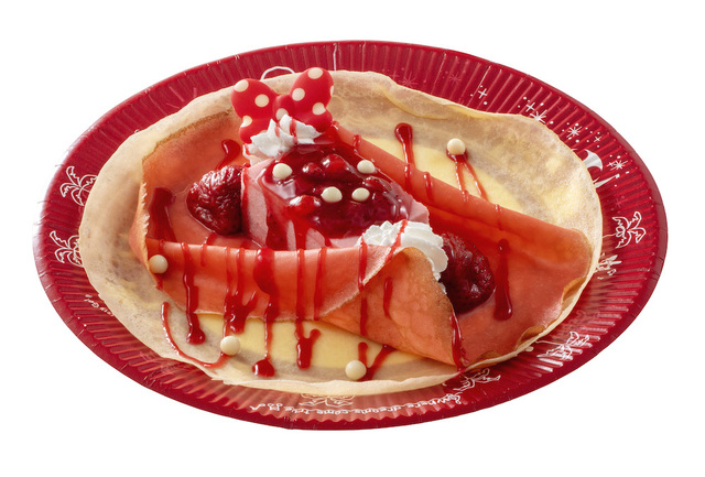 ストロベリーチーズブラウニークレープ