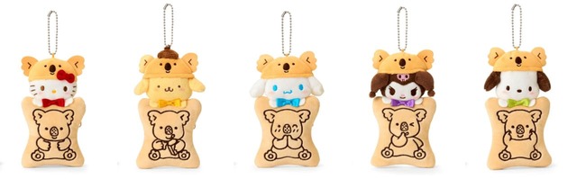 【LOTTE コアラのマーチ×サンリオキャラクターズ】「コアラのマーチ＆ミニポーチ」ポーチ部分にはイヤホンやリップなどの小物を入れられます