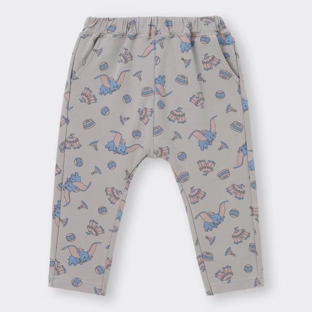 BABY(TODDLER)サマナルパンツ10分丈｜1,490円｜GUディズニー「101匹わんちゃん」「ダンボ」「ライオン・キング」キッズコレクション