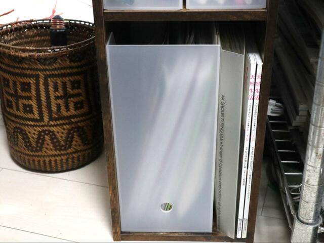 【ニトリとセリアで生まれ変わる書類収納】下段のファイルは使用頻度の低い書類保管用