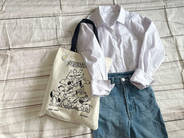 デニムに合わせてカジュアルに♪