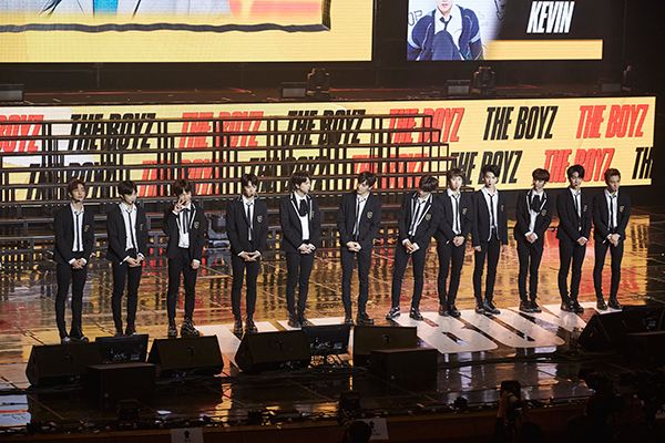 THE BOYZ＠韓国ソウル・慶煕大学平和の殿堂　デビューショーケース