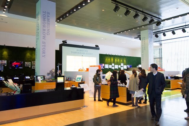 サムスン:samsung d’light 内部