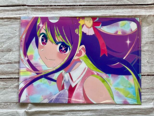 美麗な場面写がファンにはたまらないアイのクリアファイル！