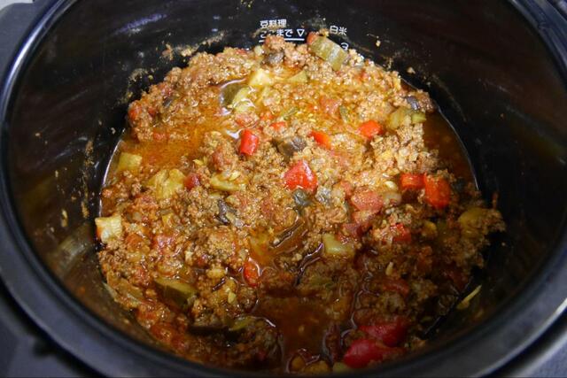 【象印STAN. 自動調理なべ　キーマカレー】約50分で完成