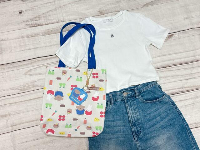 カジュアルなデニムコーデに合わせてみました