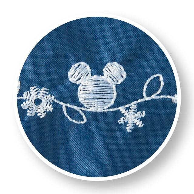 １級遮光晴雨兼用刺繍折りたたみ日傘（選べるキャラクター）｜￥6,490 （税込）
