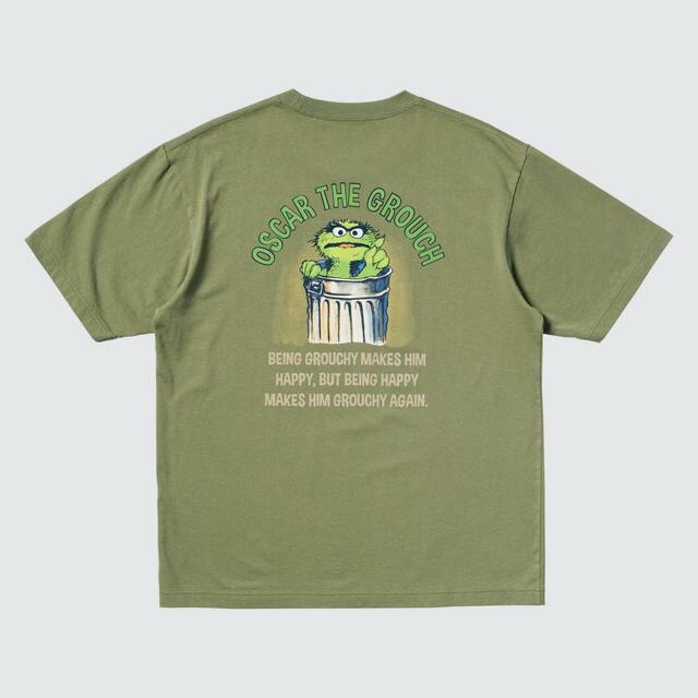 セサミストリート ユニクロ UT(グラフィックTシャツ)リラックスフィット ¥1,990
