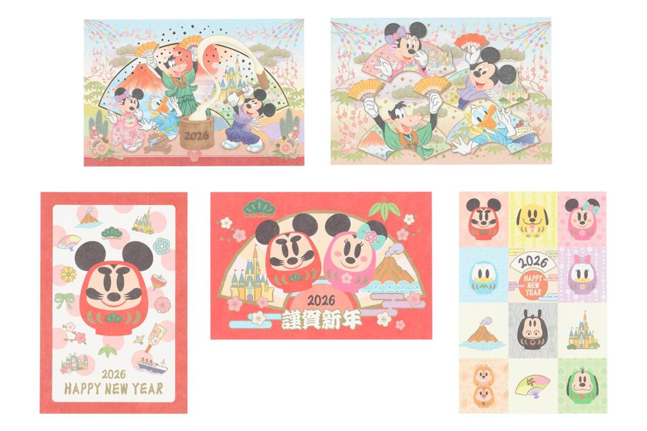 東京ディズニーリゾート】えっ超かわいい♪ 2026「お正月グッズ」情報