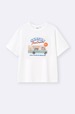 【GU×パペットスンスン】「グラフィックT パペットスンスン」1,490円/GUオリジナルのアイスクリームワゴンデザイン