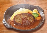 特製デミグラス炭火焼きてごねハンバーグおむらいす