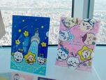 【ちいかわコラボ】クリアファイル（各税込440円）／お仕事でも大活躍するA4サイズのクリアファイル。何を買おうか迷ったらこれを買えば間違いなしです！