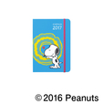 misdo SNOOPY スケジュールン2017 ブルー