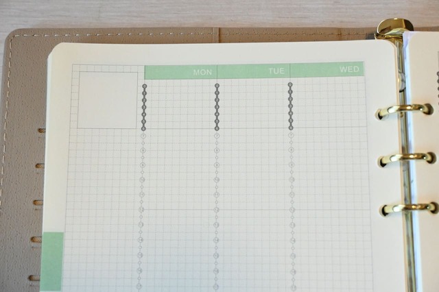 【GAACAL「大人ノート」で始めるライフログ】週間のログには日々のタスクやダイエット記録などを書いてもOK