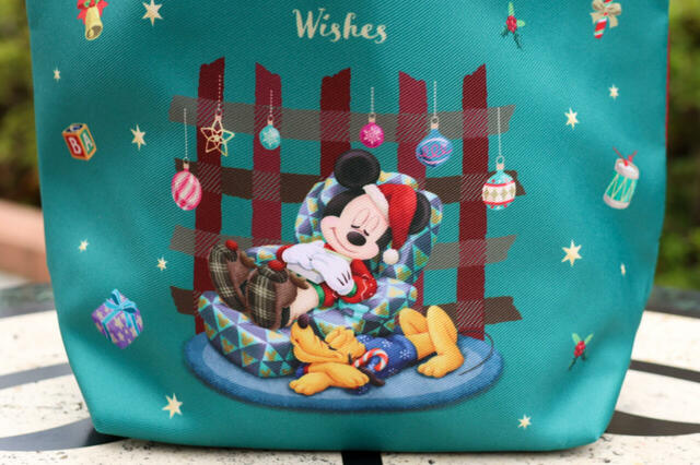 スーベニアランチケース 対象のメニューにプラス¥1300｜ミッキーとプルートが寄り添うデザイン