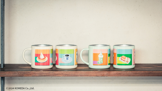 （左）コメダブレンド&シロノワール（右）クリームソーダ&みそカツパン