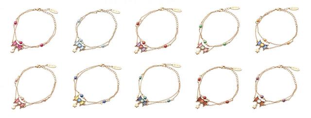 コレクタブルブレスレット 850円