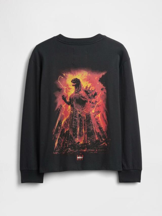 バッグ:ゴジラ グラフィック GAPロゴ Tシャツ 6,990円 (税込み)
