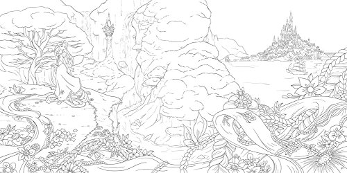 大人ディズニー 素敵な塗り絵レッスンブック