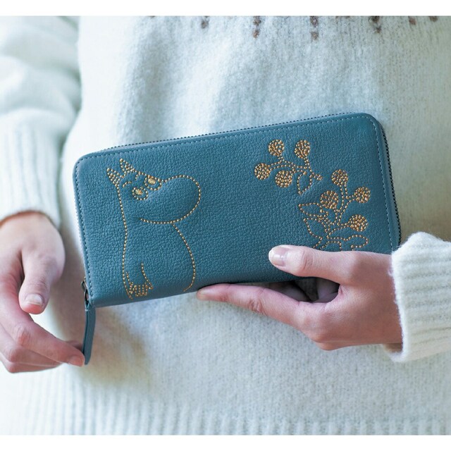 genten レザー長財布 「ムーミン」｜￥32,800 （税込）