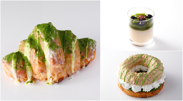 抹茶クロワッサン・新edoくず餅ゼリー・新東京ブレス 抹茶