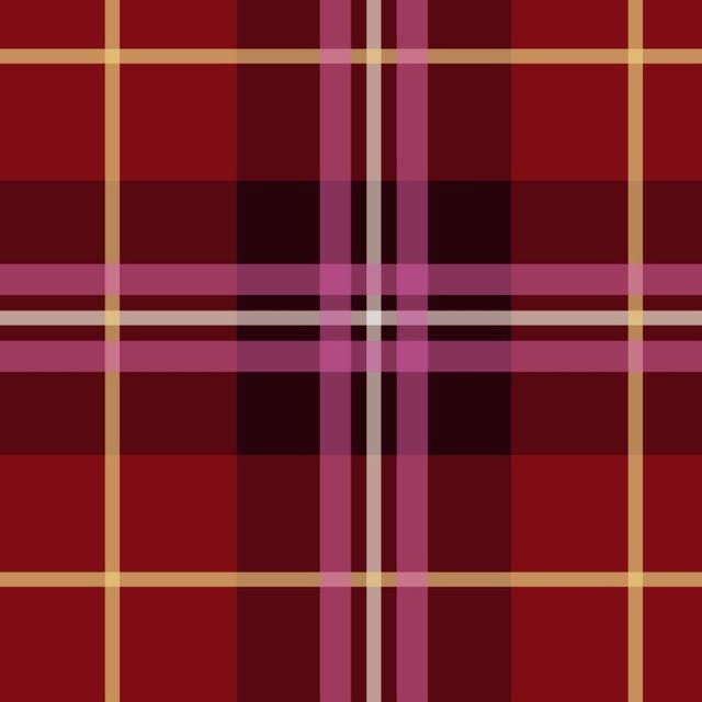 アフタヌーンティーオリジナルのタータン「APPLE TEA」