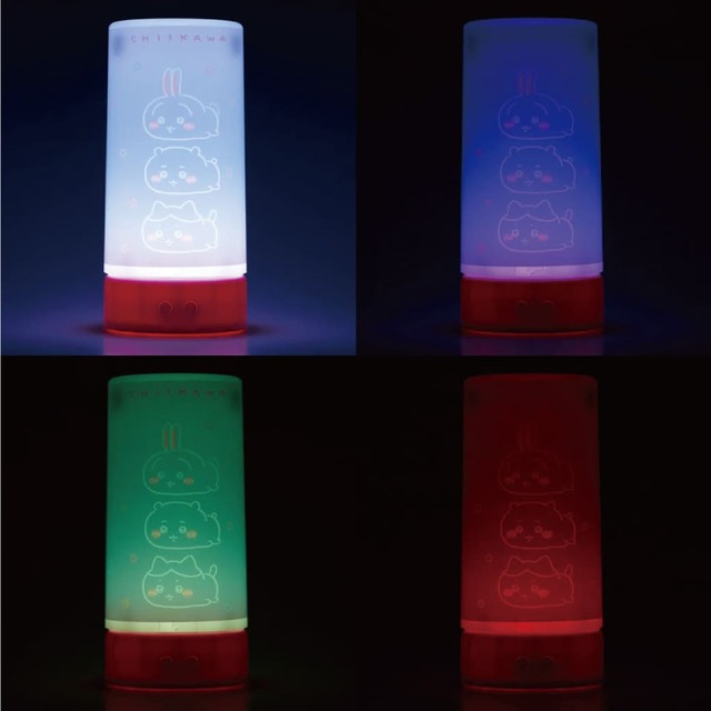 【ちいかわ】「ちいかわ ライト付き加湿器」カラフルに光ります！