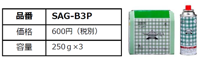 専用カセットボンベ