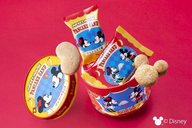 【商品名】ミッキーマウス/パンケーキサンド「見ぃつけたっ」【価 格】4個入 税込 1,080円