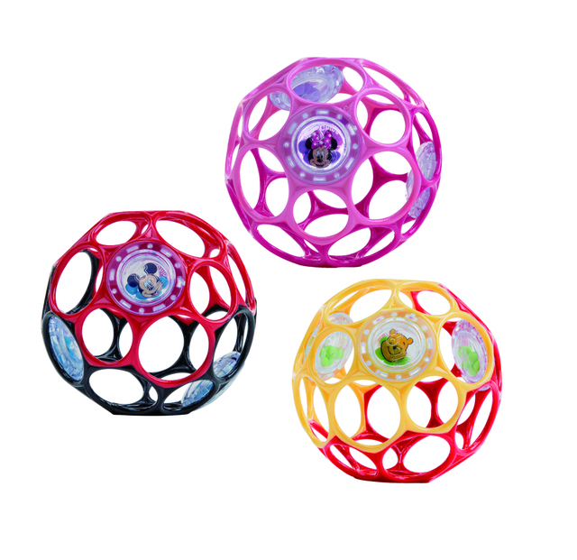 ディズニーオーボール　（ミッキー・ミニー・くまのプーさん）｜各1,540円 （税込）