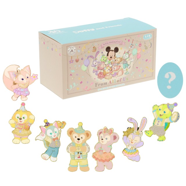 「 ダッフィー＆フレンズのフロム・オール・オブ・アス 」ピンバッジセット