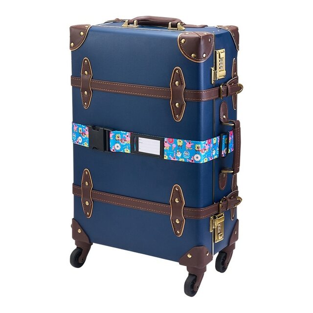 【PLAZA】「SpongeBob SquarePants スポンジ・ボブ ラゲッジベルト」1,320円／スポンジ・ボブデザインのラゲッジベルトです！