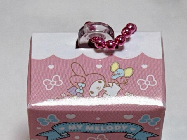 マイメロのボールチェーンはもちろんピンク！