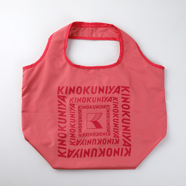 【紀ノ国屋エコバッグ30周年 コンパクトバッグ】店舗限定カラー「ローズピンク」国立店