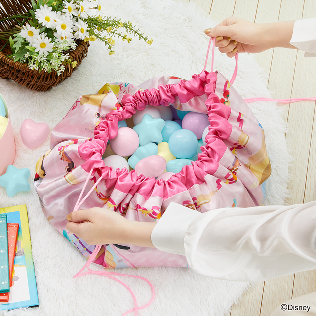 ディズニープリンセス プレミアムお片付けマット