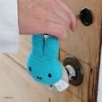 【BON TON TOYS ミッフィー】「Flat Keychain」2,090円／新色 Teal、サイズ：W7 x D2.5 x H10 cm