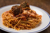 アラビアータ withミートボール