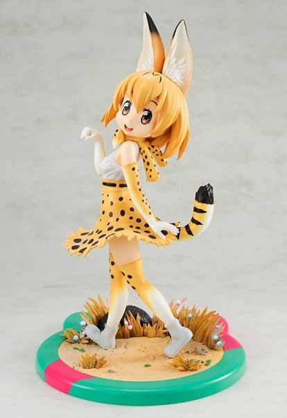 【未組立】サーバルちゃん けものフレンズ ガレージキット フィギュア けものフレンズ』サーバルが1/7スケールフィギュア化！「さばんなちほ