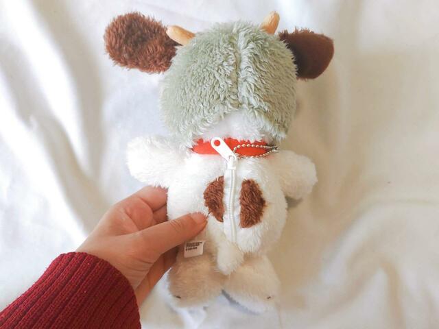 裏面は、ミニポーチつき