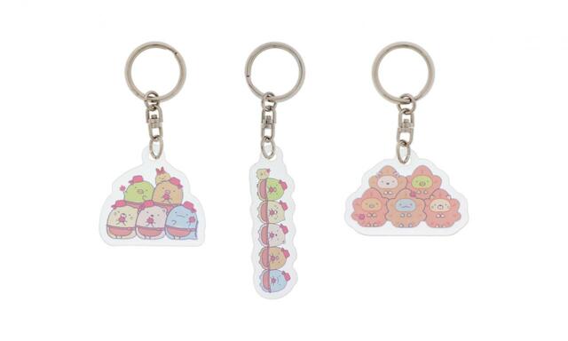 アクリルキーホルダー各種 660円(税込)