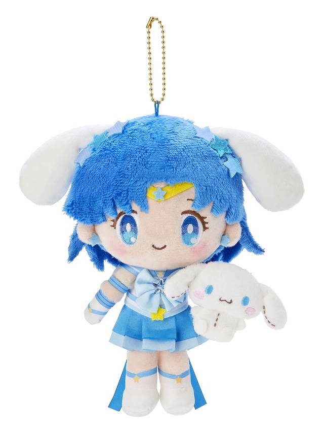 【劇場版「美少女戦士セーラームーン Cosmos」×サンリオキャラクターズ】マスコットホルダー（エターナルセーラーマーキュリー×シナモロール）3,630 円