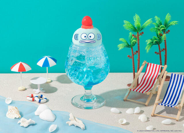 「ぼんやりフロート」＜価格：1,090円＞【ハンギョドンの“好物メニュー”が食べられる「ハンギョドン カフェ」でオリジナルグッズも手に入れちゃおう！】