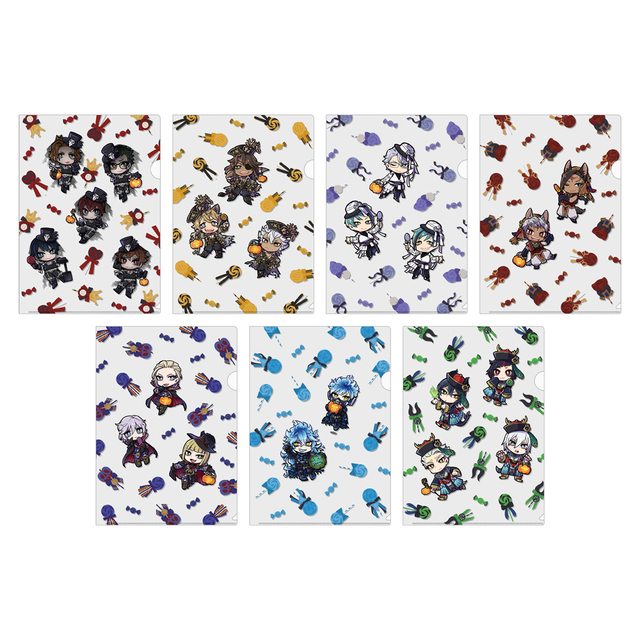 A4 クリアファイル（全 7 種） 各 350 円（税込各 385 円） 