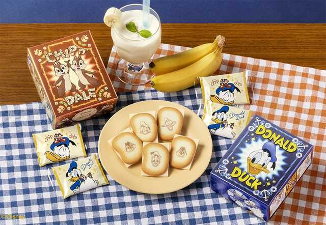 ドナルドダック、チップ&デール/ショコラサンド「見ぃつけたっ」 10枚入 1,404円|Disney SWEETS COLLECTION by 東京ばな奈