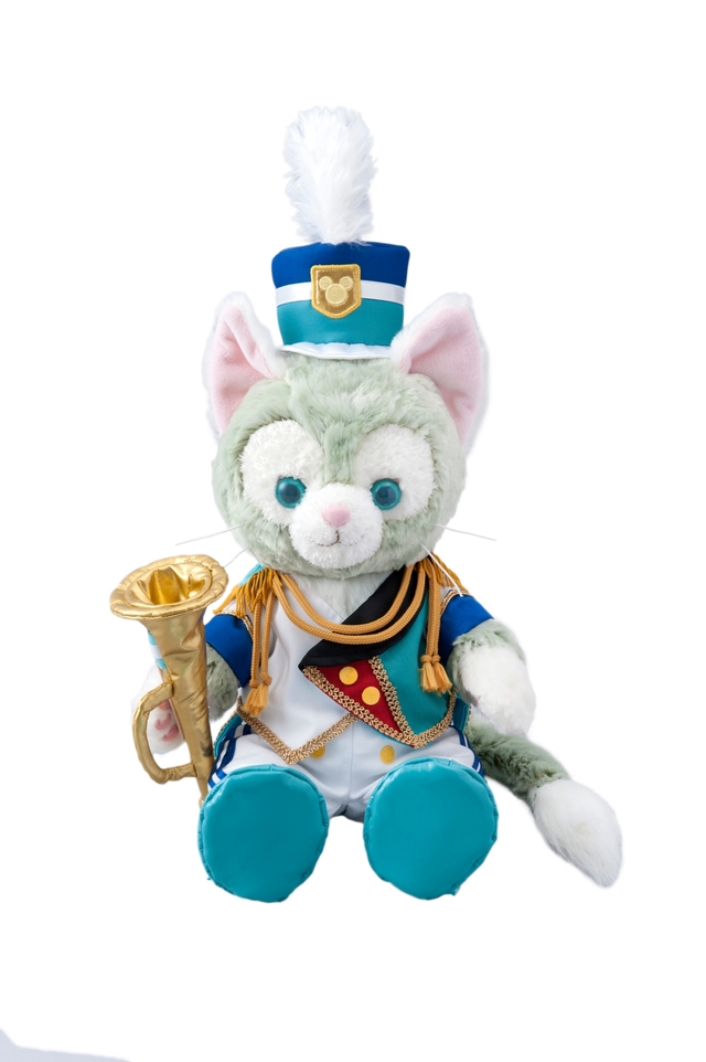 コスチュームセット（ジェラトーニ）¥4,800 ※ぬいぐるみSは別売りです セット内容／ジャケット、ズボン、ぼうし、くつ、ラッパ｜東京ディズニーリゾート35周年「ダッフィー＆フレンズのハッピーマーチングファン」スペシャルグッズ