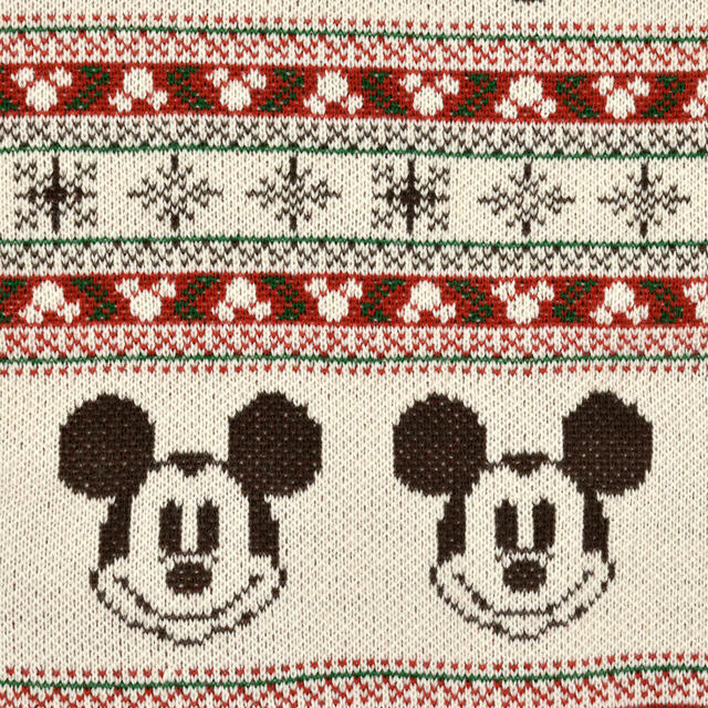 ミッキー 長袖カーディガン ニット DISNEY CHRISTMAS 9,500円
