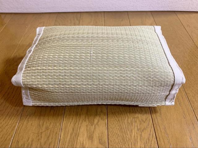 【無印良品 イ草まくら・角型】通気性の良い高めの枕
