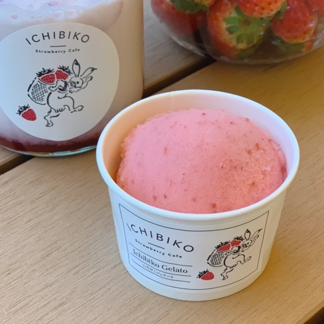 いちごのジェラート