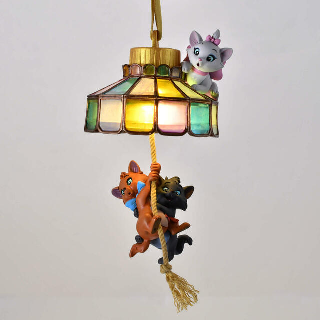 マリー、ベルリオーズ、トゥルーズ おしゃれキャット オーナメント ライトアップ Disney Christmas Ornament 2,800円